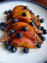 WIC Inspired Recipe: French Toast with Peaches