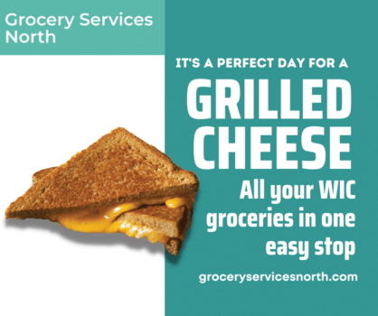 Grilled Cheese With WIC Foods